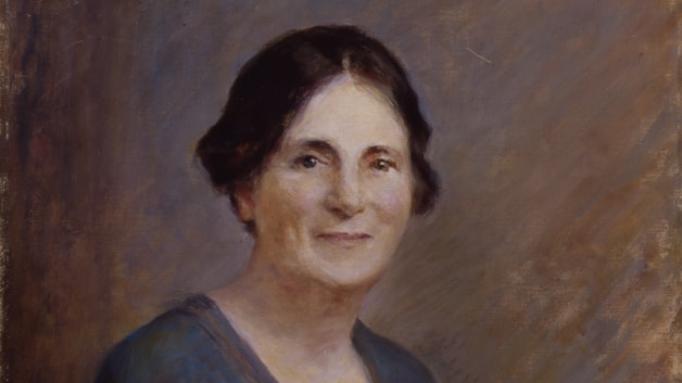 Oil painting of Dr Kathleen Lynn